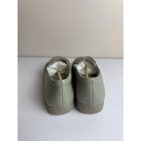 Naturalizer Women's Genn Flow Leather Slip On Loafers Green - Picture 4 of 7